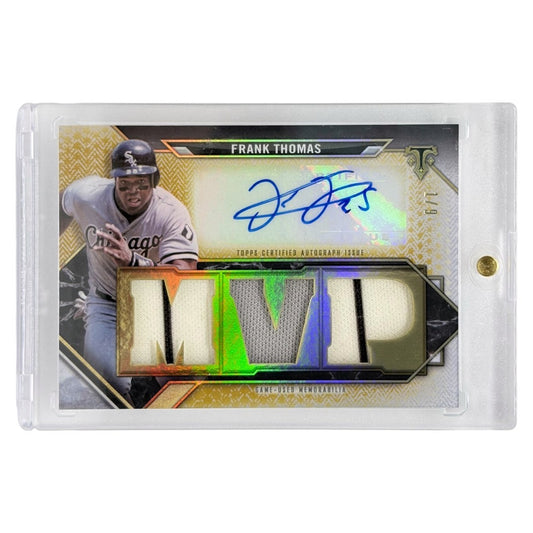 TOPPS MLBカード TRIPLE THREADS FRANK THOMAS CHICAGO WHITE SOX /9 #TTAR-FT2 中古 IT1