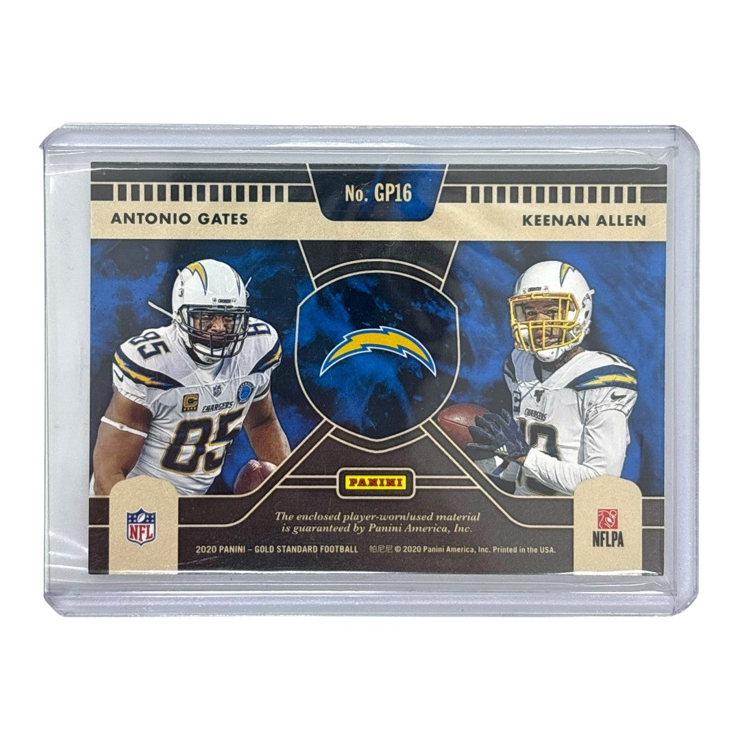 PANINI NFLカード GOLD STANDARD ANTONIO GATES KEENAN ALLEN CHARGERS 074/199 #GP16 中古 IT1