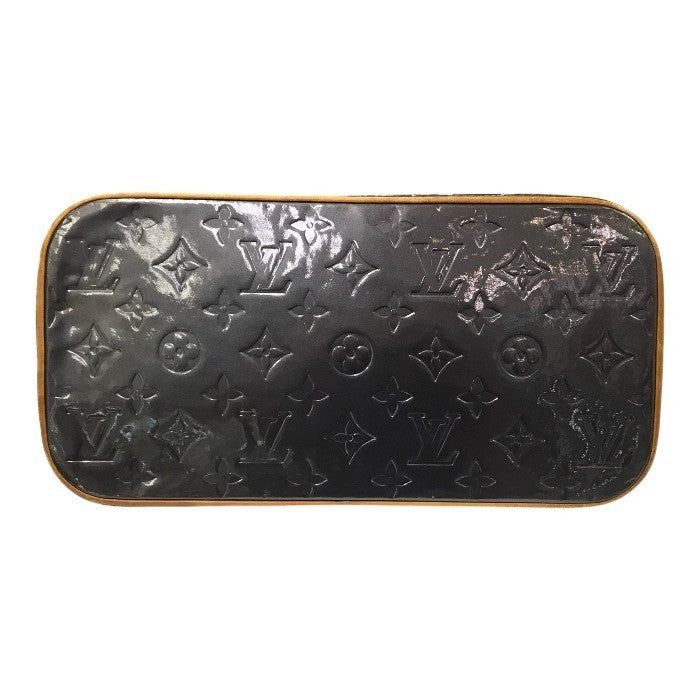 LOUIS VUITTON ルイヴィトン ヴェルニ ヒューストン トートバッグ レディース ハンドバッグ エナメル グレー 中古 T1