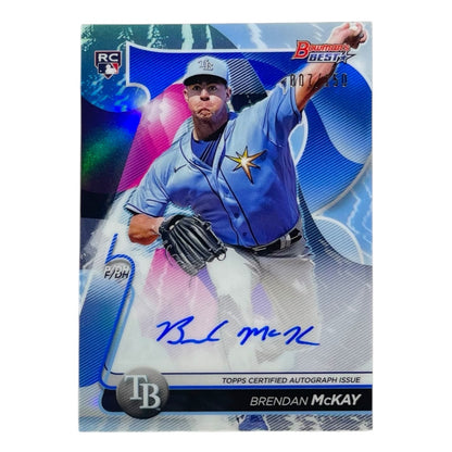 TOPPS MLBカード BOWMAN'S BEST BRENDAN MCKAY TAMPA BAY RAYS /150 #B20-BM 中古 IT2