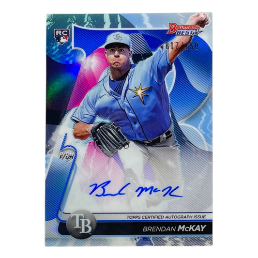 TOPPS MLBカード BOWMAN'S BEST BRENDAN MCKAY TAMPA BAY RAYS /150 #B20-BM 中古 IT2