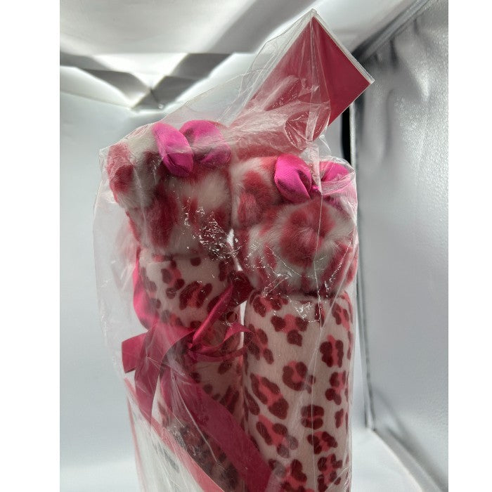 未開封品 TOKYO Disney RESORT ミニーマウス ヒョウ柄 ブーツキーパー 激レア 東京ディズニーリゾート ディズニー 希少 ピンク かわいい 中古 W４