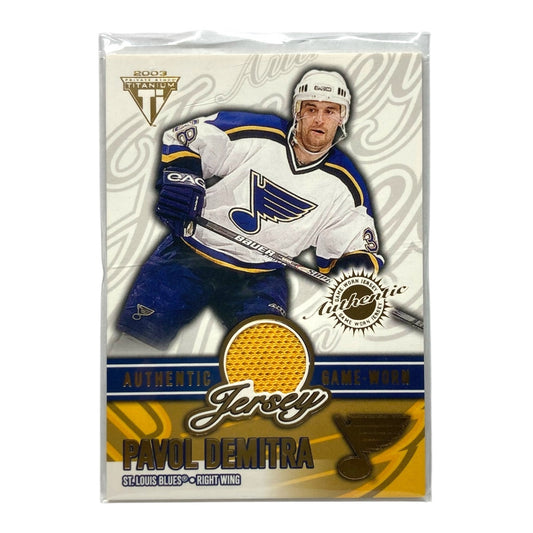 Pacific NHLカード PS TITANIUM PAVOL DEMITRA BLUES 1210/1256 #56 中古 IT2