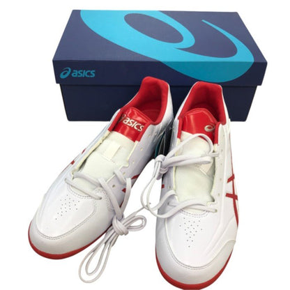アシックス(ASICS) 野球・ソフトボール用 スパイク ポイント STAR SHINE 2 1121A012 ホワイト/レッド 26cm 中古 Y1