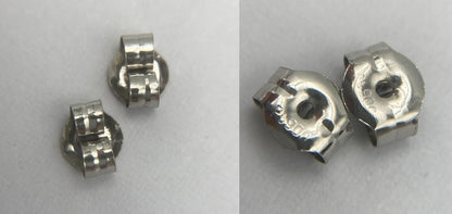 Pt900 1Pダイヤ 0.15ct ピアス 中古 D4