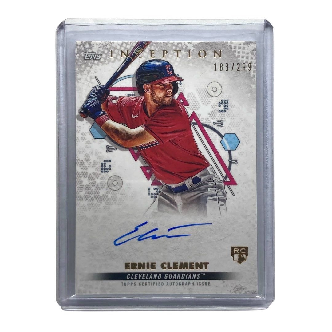 TOPPS MLBカード INCEPTION ERNIE CLEMENT GUARDIANS 183/299 #BRES-EC 中古 IT2