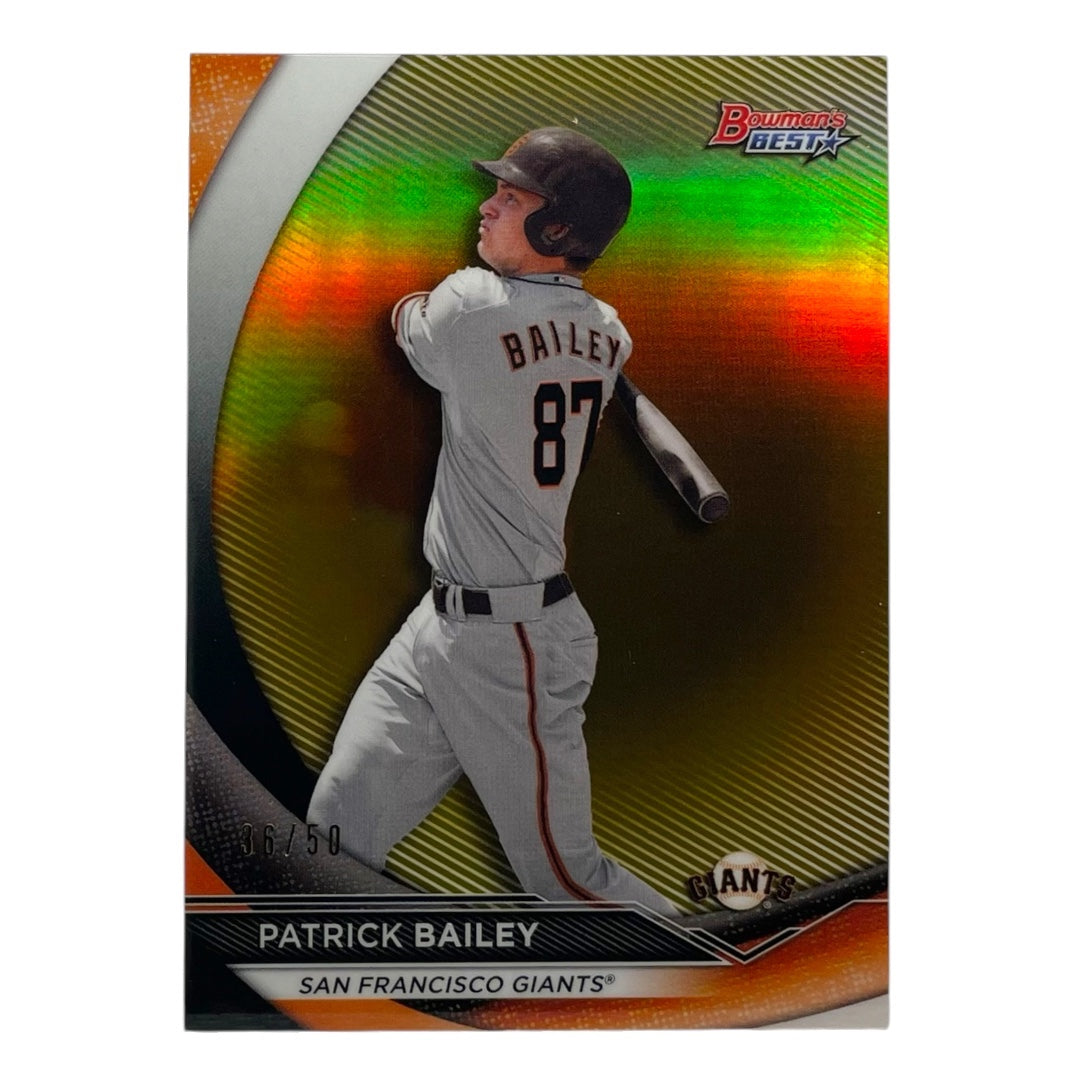 TOPPS MLBカード BOWMAN'S BEST PATRICK BAILEY SAN FRANCISCO GIANTS /50 #TP-16 中古 IT2