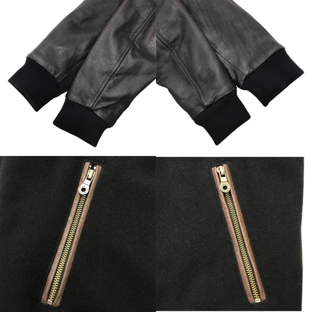 HARLEY DAVIDSON ハーレーダビッドソン スタジャン メンズ レザー/アクリル ブラック Sサイズ 97535-13VN 中古 T1