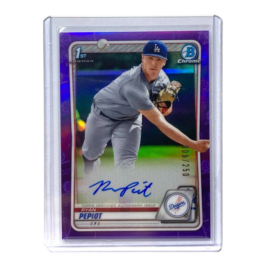 TOPPS MLBカード BOWMAN CHROME RYAN PEPIOT DODGERS 009/250 #CPA-RPE 中古 IT2