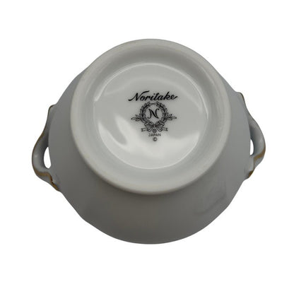 noritake ノリタケ レースウッドゴールド シュガーポット＆クリーマー セット 洋食器 ブランド おしゃれ ティー用品 コーヒー用品 中古 W1