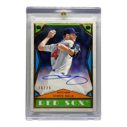 TOPPS MLBカード CERTIFIED CHRIS SALE RED SOX 16/25 #BC2-CS 中古 IT2