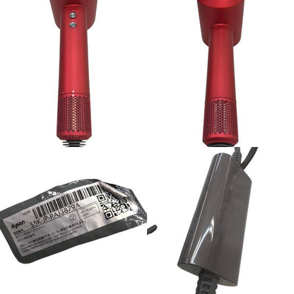 ダイソン Dyson Supersonic Ionic ヘアードライヤー レッド/ニッケル HD08 ULF RRN BX 中古 Y1