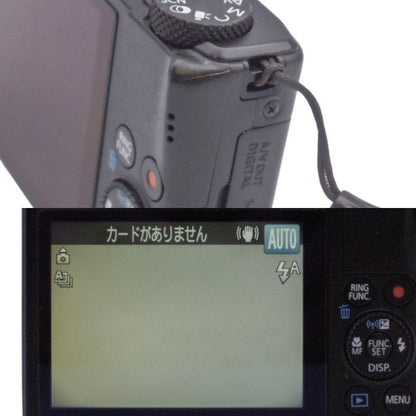 Canon デジタルカメラ PowerShot S110 約1210万画素 F2.0 光学5倍ズーム ブラック PSS110(BK) 中古 a1