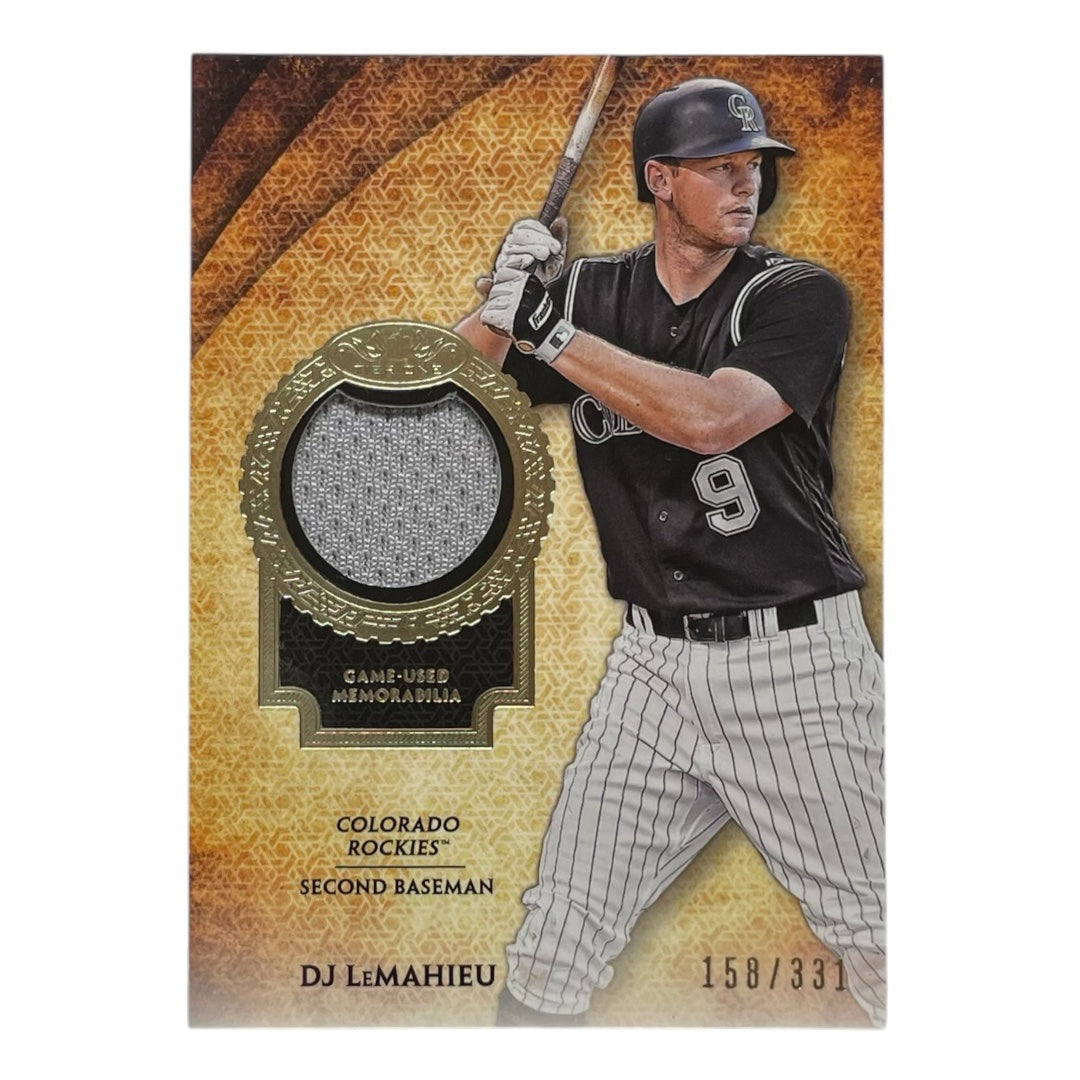 TOPPS MLBカード TIER 1 DJ LEMAHIEU COLORADO ROCKIES /331 #T1R-DL 中古 IT2