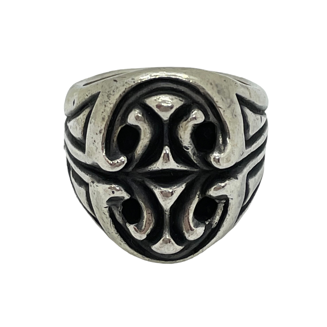 Gaboratory ガボラトリー Sculpted Oval Signet Ring スカルプテッド オーバル シグネット リング メンズ 21号 中古 IT1