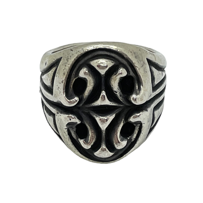 Gaboratory ガボラトリー Sculpted Oval Signet Ring スカルプテッド オーバル シグネット リング メンズ 21号 中古 IT1