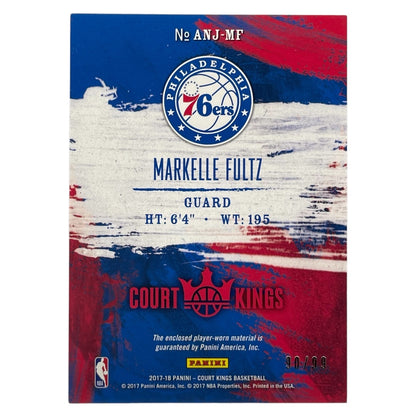PANINI NBAカード COURT KINGS MARKELLE FULTZ 76ERS /99 #ANJ-MF 中古 IT2