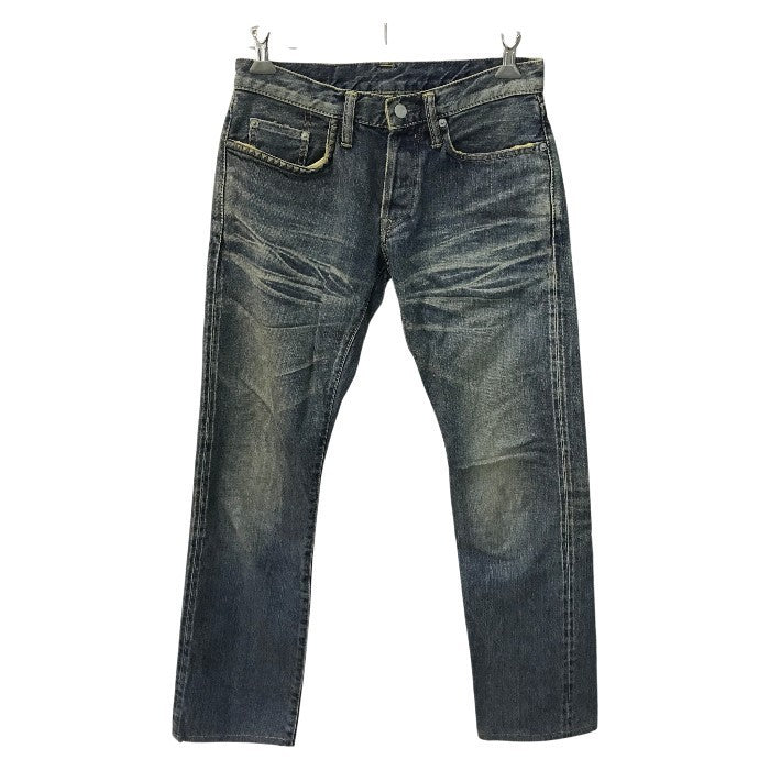 HYSTERIC GLAMOUR ヒステリックグラマー デニムパンツ メンズ ジーンズ コットン スタッズ セルビッチ インディゴ 28インチ 4AP-2761 中古 T1
