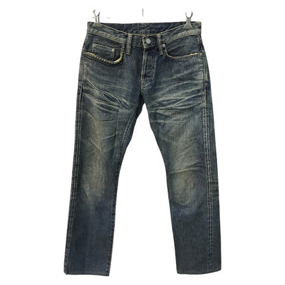 HYSTERIC GLAMOUR ヒステリックグラマー デニムパンツ メンズ ジーンズ コットン スタッズ セルビッチ インディゴ 28インチ 4AP-2761 中古 T1