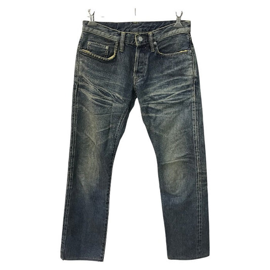 HYSTERIC GLAMOUR ヒステリックグラマー デニムパンツ メンズ ジーンズ コットン スタッズ セルビッチ インディゴ 28インチ 4AP-2761 中古 T1