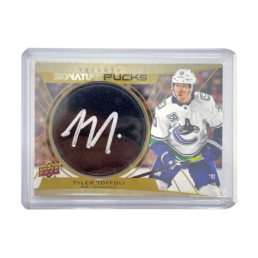 UPPER DECK NHLカード TRILOGY TYLER TOFFOLI CANUCKS #SP-TT 中古 IT1