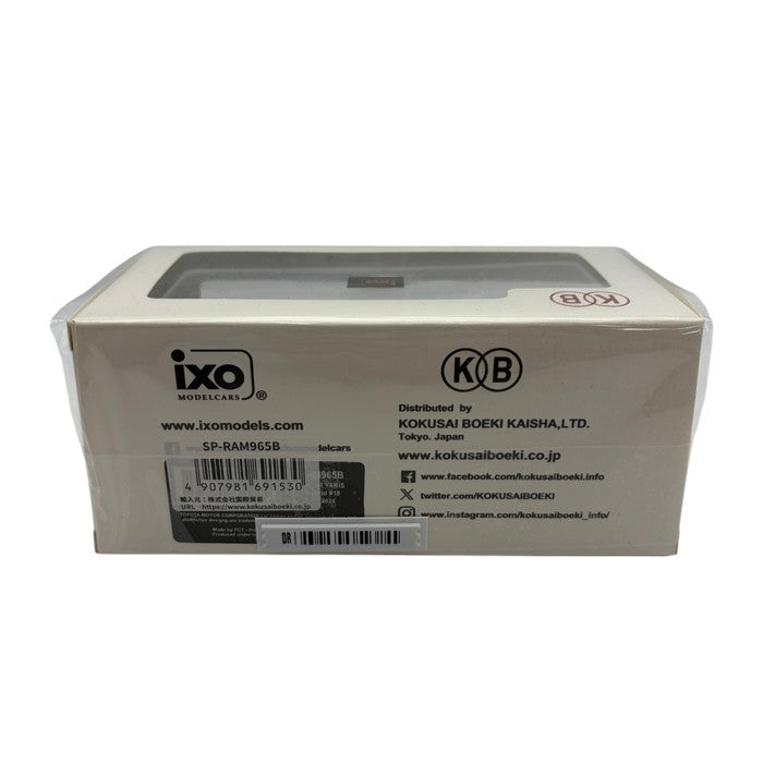 未開封品 ixo イクソ 1/43 トヨタ GR ヤリス ラリー1 ハイブリッド (18号車：勝田貴元 / A.ジョンストン) SP-RAM965B ホビー ミニカー 車 インテリア 中古 W４