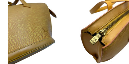 LOUIS VUITTON ルイヴィトン サンジャック ショルダーバッグ エピ タッシリイエロー M52279 トートバッグ 鞄 ブランド レディース 中古 W４