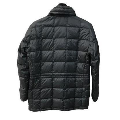 MONCLER モンクレール ダウンジャケット メンズ 二重ジッパー フード収納可 ブラック 0サイズ 中古 T1