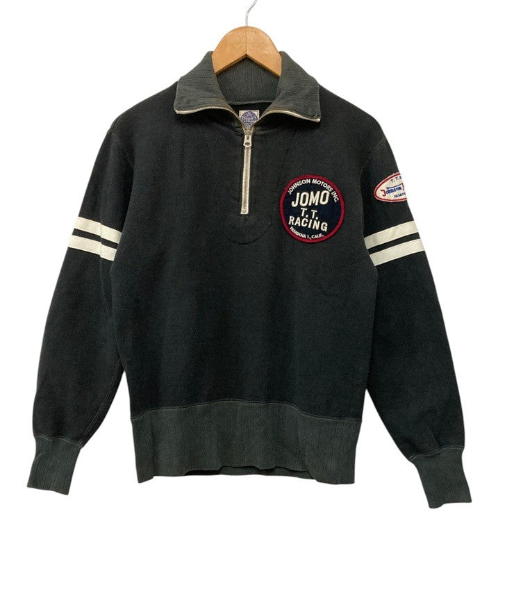 TOYS McCOY トイズマッコイ Johnson Motors ジョンソンモータース ハーフジップ スウェット サイズS メンズ 中古 D4