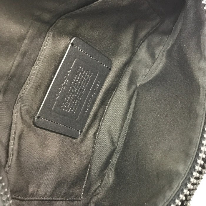 COACH コーチ トラックベルトバッグ メンズ レザー ウエストポーチ ボディバッグ 斜め掛け C6653 中古 T1