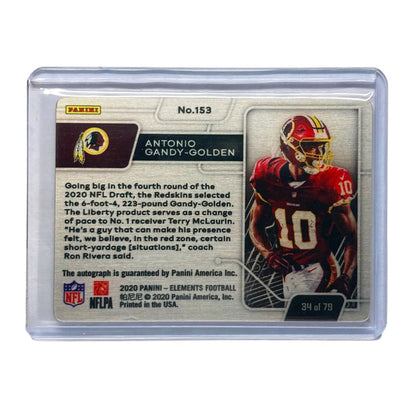PANINI NFLカード ELEMENTS ANTONIO GANDY-GOLDEN REDSKINS 34/79 #153 中古 IT2