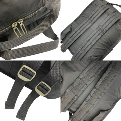 LeSportsac レスポートサック バックパック レディース 2way 手提げ ナイロン 通学 リュック A4収納可 グレー 中古 T1