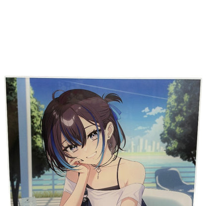 悠針れい デビュー記念グッズ アクリルフォトパネル グッズ VTuber ブイチューバ― 中古 W４