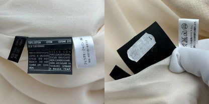 salvatore Ferragamo サルヴァトーレ フェラガモ タイト スカート 40 レディース ブランド おしゃれ フェミニン ホワイト 中古 W４