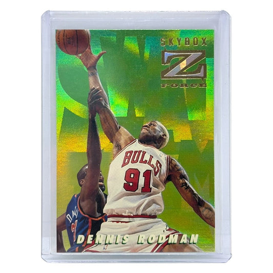 SKYBOX NBAカード Z FORCE DENNIS RODMAN CHICAGO BULLS #ST8 中古 IT1