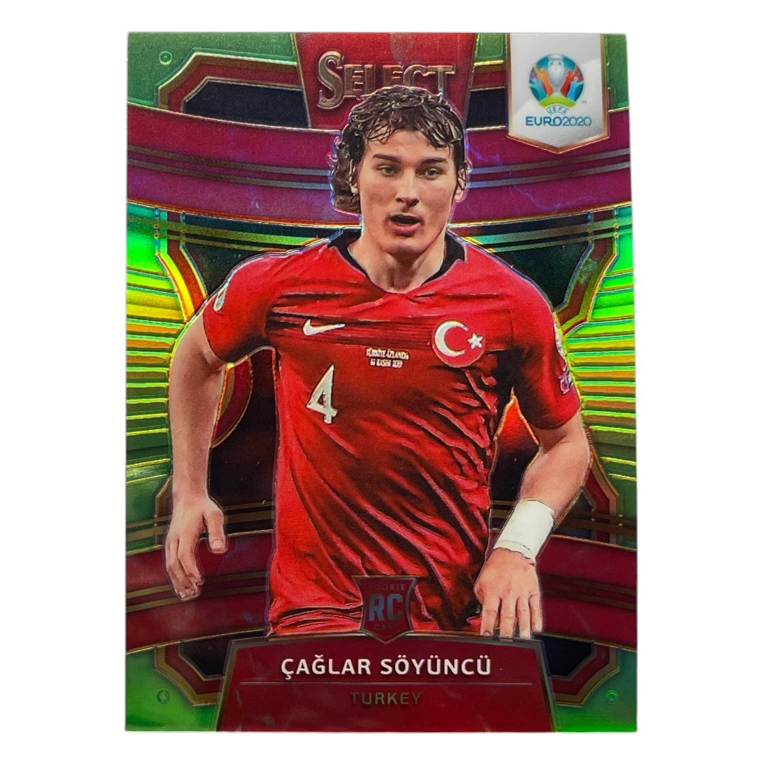 PANINI サッカーカード SELECT UEFA EURO PRIZM CAGLAR SOYUNCU TURKEY /149 #59 中古 IT2