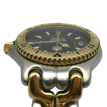 TAG HEUER タグホイヤー セル クロノメーター 腕時計 ユニセックス オートマチック 自動巻き シルバー/ゴールド WG5222-P0 中古 T1