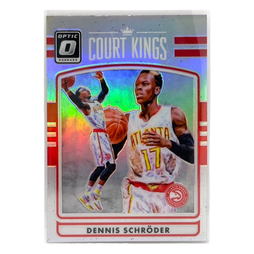 PANINI NBAカード DONRUSS OPTIC PRIZM DENNIS SCHRODER ATLANTA HAWKS #34 中古 IT1