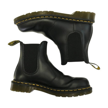 Dr.Martens ドクターマーチン チェルシーブーツ レディース サイドゴア 定番 イエローステッチ ブラック UK6(25cm) 2976 中古 T1