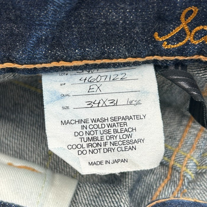 SCANNER スキャナー デニムパンツ 34×31 ジーンズ メンズ ボトムス ズボン 中古 W４