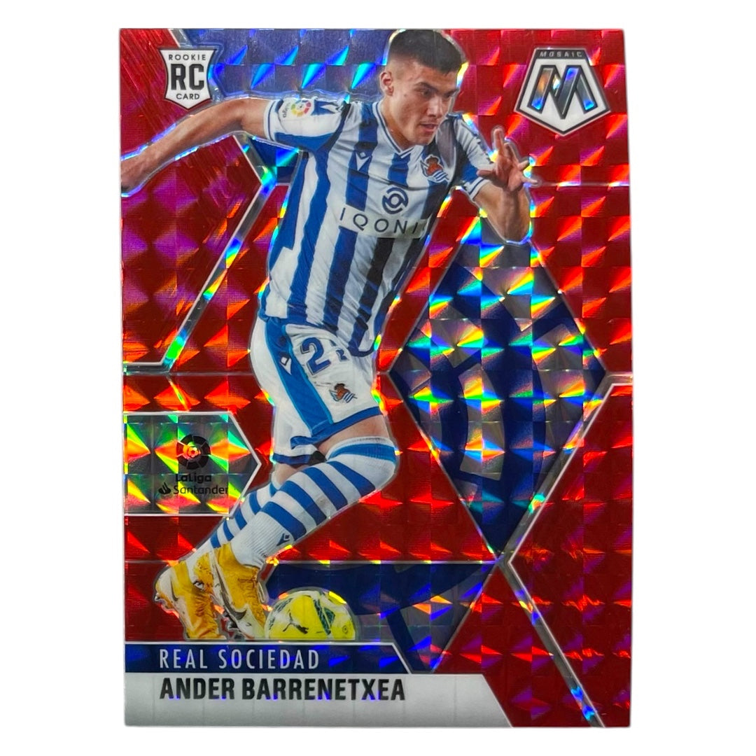 PANINI サッカーカード MOSAIC LALIGA PRIZM ANDER BARRENETXEA REAL SOCIEDAD #52 中古 IT2