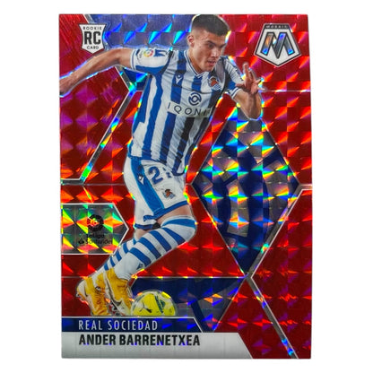PANINI サッカーカード MOSAIC LALIGA PRIZM ANDER BARRENETXEA REAL SOCIEDAD #52 中古 IT2