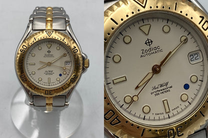 Zodiac Sea Wolf ゾディアック シーウルフ プロフェッショナル 200ｍ オートマティック 腕時計 中古 D4