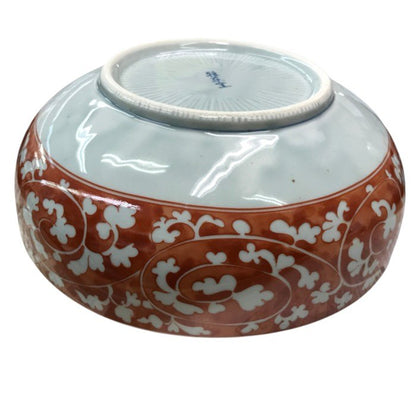 美濃焼 雅東窯 唐草 大鉢 器 鉢 陶器 中古 Y1