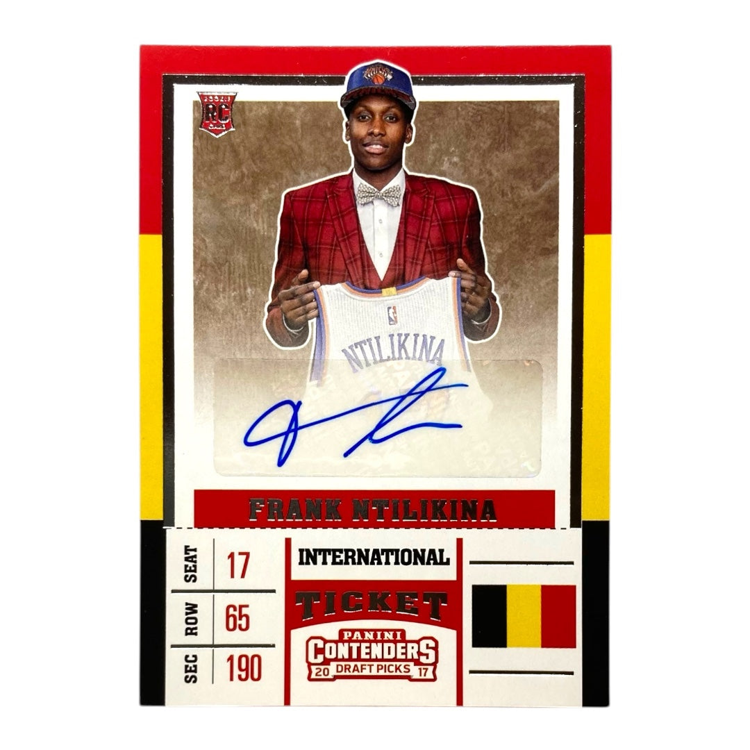 PANINI NBAカード CONTENDERS DRAFT PICKS FRANK NTILIKINA BELGIUM #111 中古 IT2