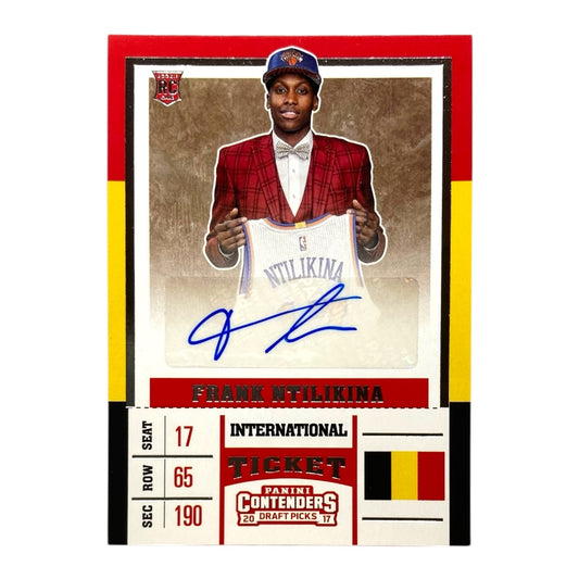 PANINI NBAカード CONTENDERS DRAFT PICKS FRANK NTILIKINA BELGIUM #111 中古 IT2