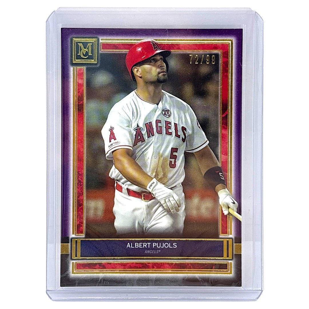 TOPPS MLBカード MUSEUM COLLECTION ALBERT PUJOLS ANGELS /99 #79 中古 IT1