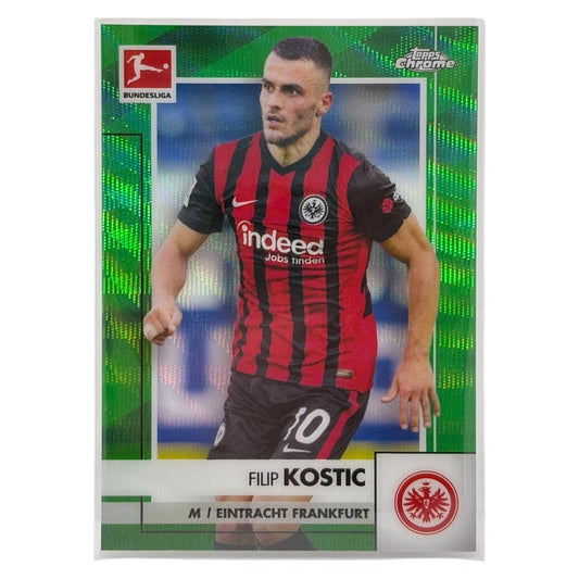 TOPPS サッカーカード CHROME FILIP KOSTIC EINTRACHT FRANKFURT /99 #39 中古 IT1