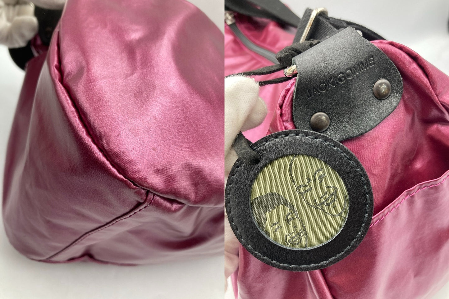 Jack Gomme ジャックゴム ショルダーバッグ ポーチ付き 中古 D4