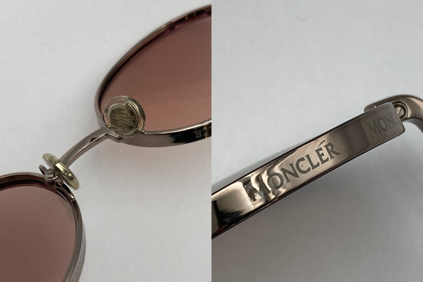 MONCLER モンクレール オーバルシェイプ サングラス TATOU ML 0224 メンズ レディース 中古 D4